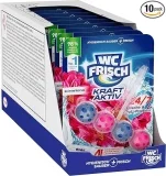 WC Frisch Kraft Aktiv Duftspüler Blüten-Frische 10er Pack