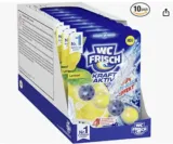 10 Stück WC FRISCH Kraft Aktiv Duftspüler Lemon ab 12,50 € inkl. Prime-Versand (statt 19,50 €)