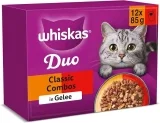 WHISKAS Duo Nassfutter Portionsbeutel (12x85g)