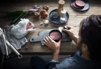 WMF BBQ Burgerpresse Edelstahl (12,5 cm)