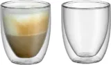 WMF Kult doppelwandige Cappuccino Gläser Set 2-teilig für 9,89 € inkl. Prime-Versand