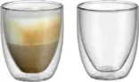 WMF Kult doppelwandige Cappuccino Gläser Set 2-teilig für 11,99 € inkl. Prime-Versand