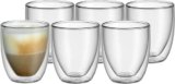 WMF Kult doppelwandige Cappuccino Gläser Set 6-teilig für 29,99 € inkl. Prime-Versand