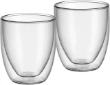 WMF Kult doppelwandige Cappuccino Gläser Set 2-teilig