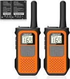Walkie Talkie Aufladbar mit 1200mAh Li-ion Akku ab 17,99 € inkl. Prime-Versand (statt 29,99 €)