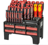 WALTER 613130 100-teilige Bit und Schraubendreher Set