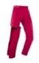 QUECHUA Wanderhose Zip-Off-Hose Kinder Gr. 122–170 – MH500 rot für 11,99 € inkl. Versand (statt 24,99 €)