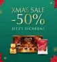Lindt  🎅 50% Rabatt auf Ausgewählte Weihnachtsartikel