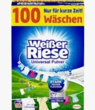 Weißer Riese Universal Pulver Vollwaschmittel, 100 Waschladungen ab 9,99 € (Prime)