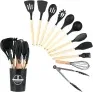 Wenrescry 12-teiliges Silikon Küchenutensilien Set für 9,99 € inkl. Prime-Versand (statt 14,99 €)