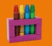 LEGO® Wachsmalstifte-Bauset kostenlos im Store bauen & mitnehmen – nur am 28. & 29. Mai