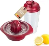 Westmark Fitness-Set 2tlg. Zitrus- und Orangenpresse und Dressingshaker Fassungsvermögen: je 05 l Kunststoff für 6,49 € inkl. Prime-Versand (statt 11,99 €)