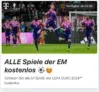 Alle Spiele der Fußball-EM 2024 kostenlos erleben ⚽📺Telekom Magenta Moments