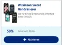 dm: 50% Rabatt auf Wilkinson Sword Handrasierer + 20-fach Payback-Punkte