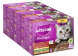 Whiskas 1+ Katzenfutter Pure Delight, 24x85g (2Packungen) ab 13,40 € inkl. Prime-Versand (statt 19,96 €)