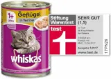 Whiskas Terrine Adult Geflügel 12 Dosen (12 x 400g) ab 10,46 € inkl. Prime-Versand