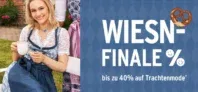 Ernstings Family: Wiesn-Finale bis zu 40 % Rabatt auf Trachtenmode