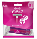 Wilkinson Sword Extra 2 Beauty Einwegrasierer Damen, 5 St, 2er Pack für 3,56 € inkl. Prime-Versand (statt 6,00 €)