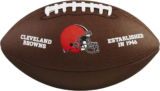 Wilson American Football „Cleveland Browns“ (offizielle Größe) für 17,67 € inkl. Prime-Versand (statt 23,90 €)