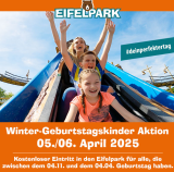 Freier Eintritt Für Wintergeburtstagskinder Im Eifelpark Gondorf Am 05. & 06. April 2025