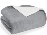 BLUMTAL Wohndecke Sherpa-Fleecedecke, Oeko-TEX Zertifiziert 130cmx150cm ab 15,99 € inkl. Versand (statt 19,99 €)