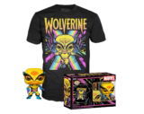 Marvel „Black Light – Wolverine POP! & Tee“ Funko Pop! grau von Wolverine Bundle (auch Black Panther, Killmonger & Rescue) für 15,98 € inkl. Versand (statt 34,99 €)