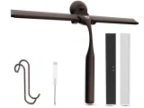 Wunset Superior-Duschabzieher (25 cm ​​Bronze – Abziehern aus Edelstahl Silikon und Gummi)