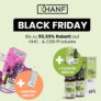 XHANF Black Week: bis 55,55 % Rabatt auf alle HHC- und CBD Produkte