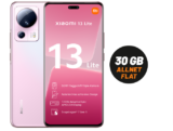 Xiaomi 13 Lite 128GB (19,99€) + Vodafone Allnet Flat mit 30 GB LTE für 9,99€ mtl.