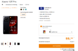 Saturn Tarifwelt: Xiaomi 13T Pro + Xiaomi Redmi Pad SE + o2 Mobile M 25+ GB 5G für 32,99€ / Monat + einmalig 100,49 €