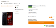 Saturn Tarifwelt: Xiaomi 13T + freenet Telefonica green LTE 12GB für 14,99 € / Monat + einmalig 88,94 €