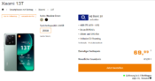 Saturn Tarifwelt: Xiaomi 13T + o2 Basic 10 4 GB LTE für 9,99 € / Monat + einmalig 109,98 €