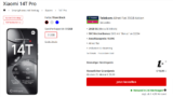MediaMarkt Tarifwelt: Xiaomi 14T Pro + freenet Telekom Allnet Flat 20G B 5G für 19,99 € / Monat + 25,94 € einmalig