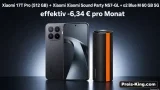 MediaMarkt Tarifwelt: Xiaomi 17T Pro (512 GB) + Xiaomi Xiaomi Sound Party NS7-GL + o2 Blue M60 GB 5G für 19,99 € / Monat + 94,94 € einmalig