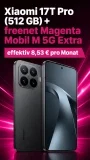 MediaMarkt Tarifwelt: Xiaomi 17T Pro (512 GB) + freenet Magenta Mobil M 5G Extra für 39,95 € / Monat + 124,95 € einmalig