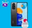 Xiaomi Redmi Note 11 + inkl. 2x Redmi Buds 3 Lite mit 15 GB LTE Blau Allnet Plus (25 Mbit/s) für 14,99 € mtl + 5,99 € einmalig