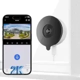 YESKAMOU 2K 3MP Fenster Überwachungskamera für 17,99 € inkl. Prime-Versand (statt 39,99 €)