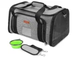 YOOFAN Hundetasche,Fluglinienzugelassene Faltbare Katzentragetaschen für 16,99 € inkl. Prime-Versand (statt 33,99 €)