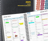 Yyshus Terminplaner 2025 (A5, Soft Cover) ab 3,99 € inkl. Prime-Versand (statt 7,00 €)