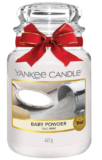 Yankee Candle Duftkerze im Glas (groß) Baby Powder für 17,99 € inkl. Prime Versand (statt 24,28 €)