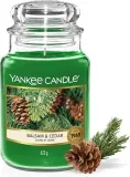 Yankee Candle Duftkerze im Glas Balsam & Cedar Kerze für 19,99 € inkl. Prime-Versand (statt 34,90 €)