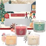 Yankee Candle Weihnachtsduftkerzen Geschenkset (4 gefüllte Mini-Votivkerzen) für 15,89 € inkl. Prime-Versand