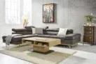 Zandiara Wohnlandschaft (Größe: 226/292 cm, dunkelgrau mit Bettfunktion) –  für 1.119,30€ inkl. Versand statt 1.599€