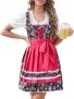 Zeagoo Damen Oktoberfest Dirndl 2-teilig (5 Farben, Gr. XS bis XXL) für 13,49 € inkl. Prime-Versand (statt 26,99 €)