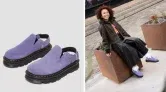 Dr. Martens ZebZg Mule Sandalen lila (Gr. 36-48) für 70,00 € inkl. Versand (statt 97,99 €)