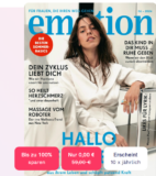 Zeitschrift Emotion 10x gratis erhalten – selbstkündigend