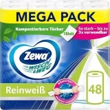 Zewa Wischundweg Reinweiss Küchenrolle 48 Stück Für 21,95 € Inkl. Prime-Versand