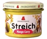 Zwergenwiese Bio Streich Aufstrich Mango-Curry (6x180g) für 8,87 € inkl. Prime-Versand (statt 17,34 €)