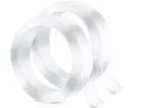 2x Speedrid Klebeband, Acryl transparente waschbare abnehmbare Klebestreifens für 2,49 € inkl. Prime-Versand (statt 4,99 €)