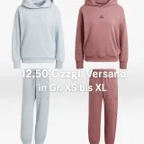 adidas Damen Hoodie oder Jogginghose ALL SZN French (2 Farben, Gr. XS bis XL) für je 12,50 € zzgl. Versand